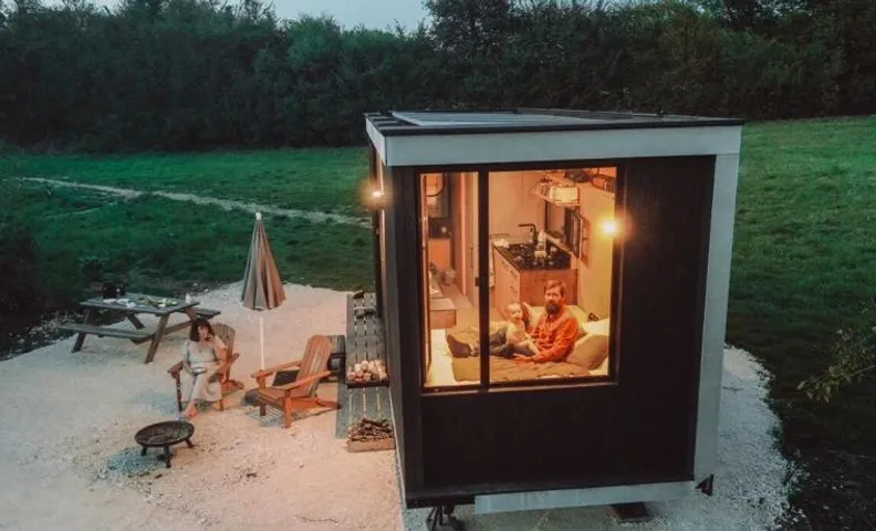 Domaine de L'Atrée - Parcel Tiny House - Tiny House 2 en Bourgogne à 2h de Paris MAE-3523