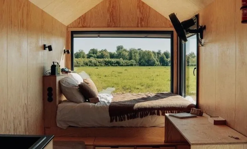 Essards - Parcel Tiny House - Tiny House près des chevaux en Bourgogne, à 1H50 de Lyon MAE-1213