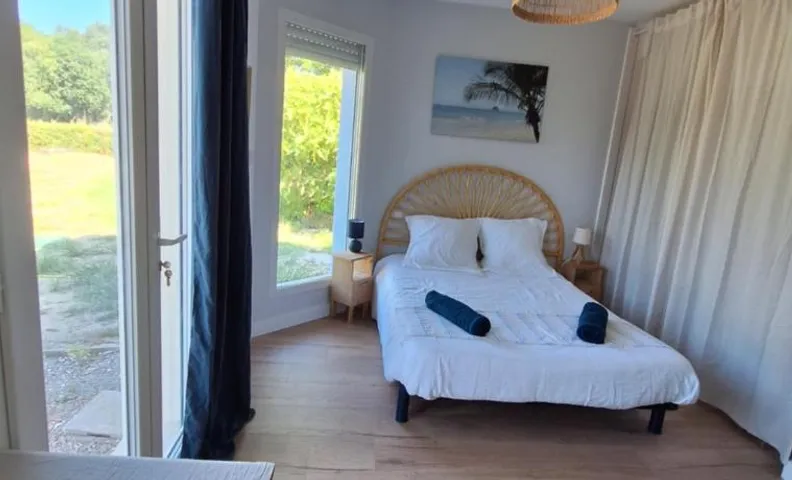 Le spot Landais - Chambre côté forêt