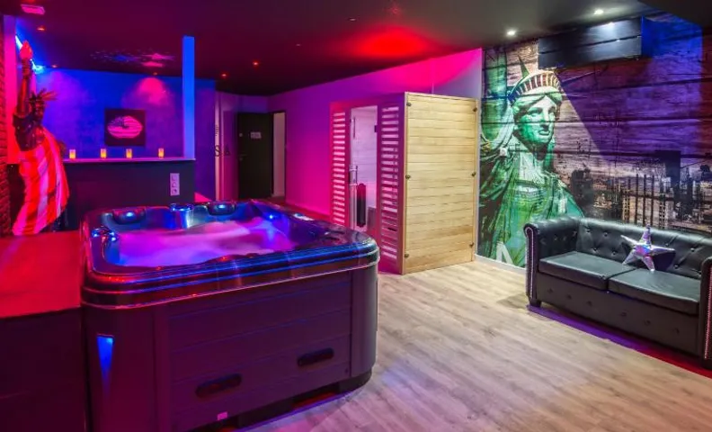American spa motel