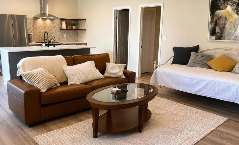 Modern 1bd Luxury Escape featuring Gourmet Kitchen and Spa Retreat bathroom tub