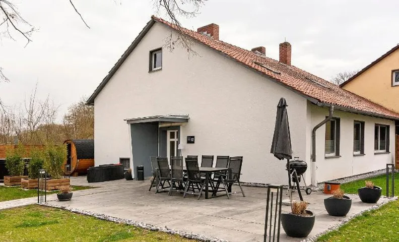 Haus Seeburghaus Vjollca mit Sauna