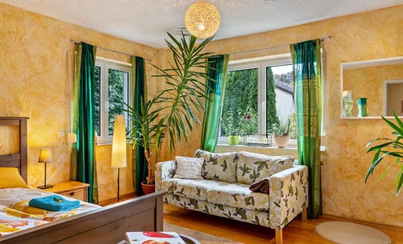 Schönes Zimmer mit eigenem Bad