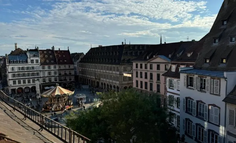 Appartement entier centre ville Strasbourg vue cathédrale