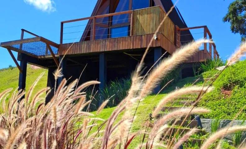 Cabana Quatro Estações - Luxo Romântica e com vista incrível