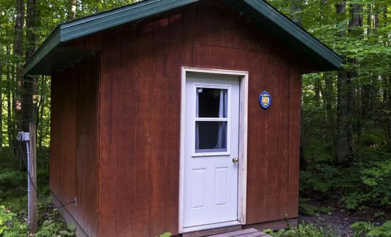 Cozy Cabin with Bunk Beds Surrounded by Nature near White Lake, Wisconsin