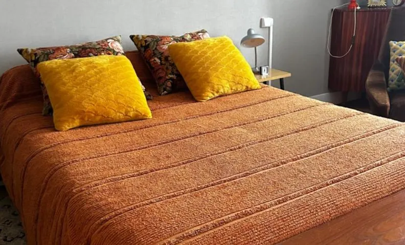 Chambre cosy et vintage