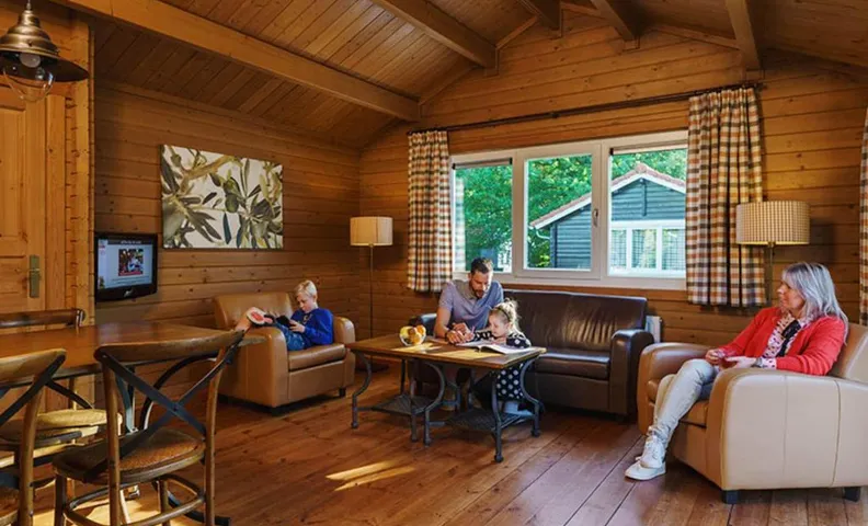Nature-Inspired 4-Person Lodge in Slagharen