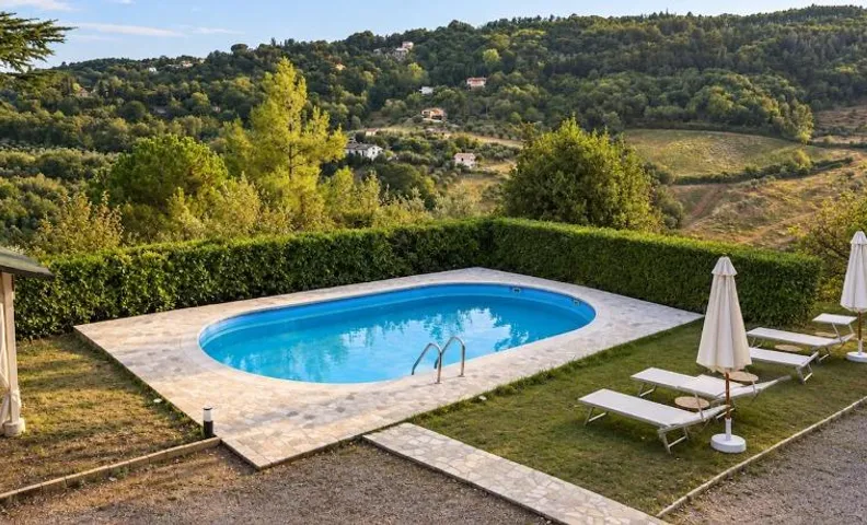 Villa Albetta Private Pool in the Umbrian Hills