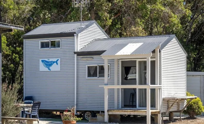 Humpback Shack at Trackside Campground