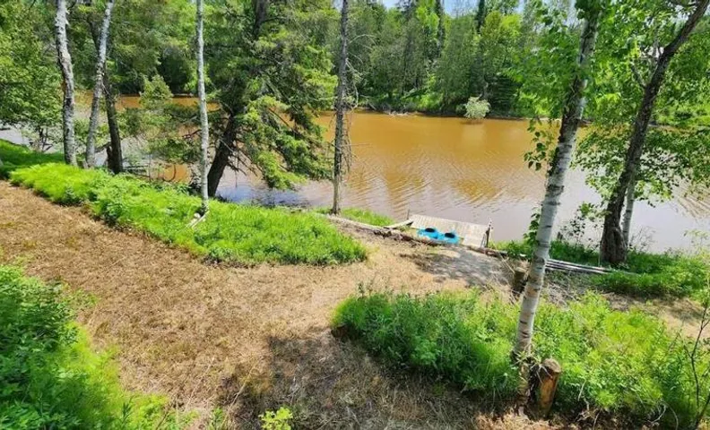 Riverfront~On ATV Trials~Near Mackinac Island