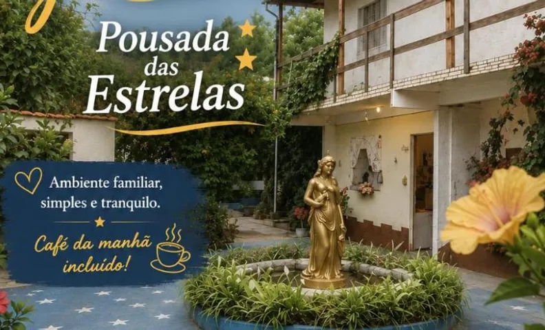 Pousada das Estrelas - Centro de Conservatoria - rua principal