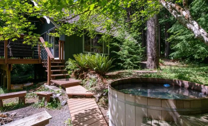 Fog & Fern Hideaway - Cozy Cabin w Private Hot Tub near Mt Rainier