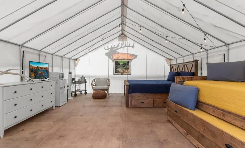 Red River Elusive Elk Glamping Tent 1