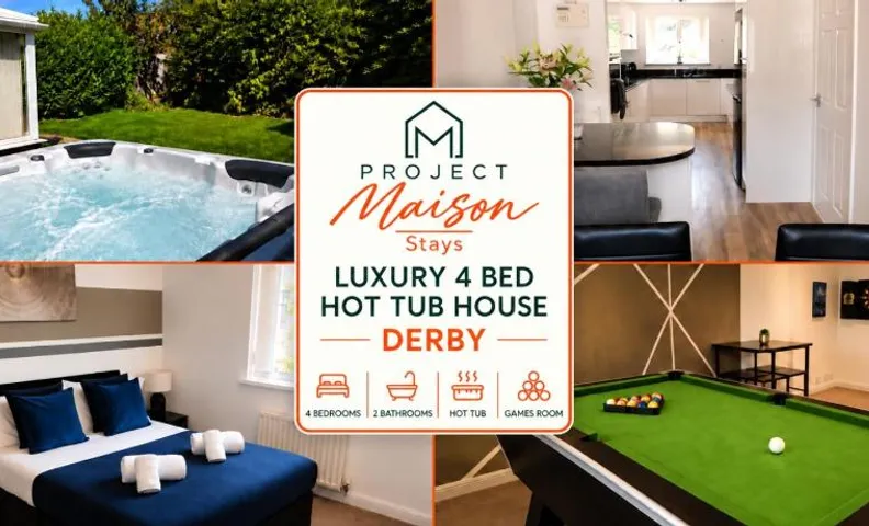Luxury 4 Bed Hot Tub House
