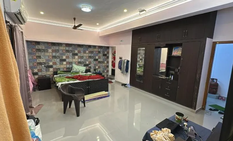 2Bhk flat home stay with ac & balcony