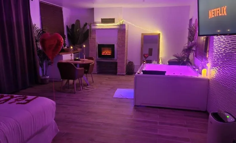 Loft de luxe avec jacuzzi jardin privé près de Paris et 20min Stade de France