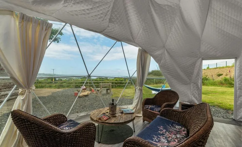 Tregroes Geodome, Fishguard