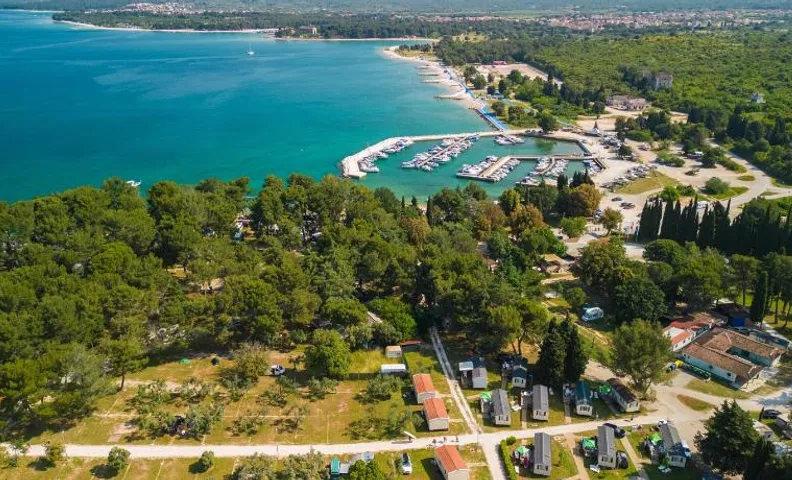 Eurocamp mobilhomes at Brioni Sunny Campsite