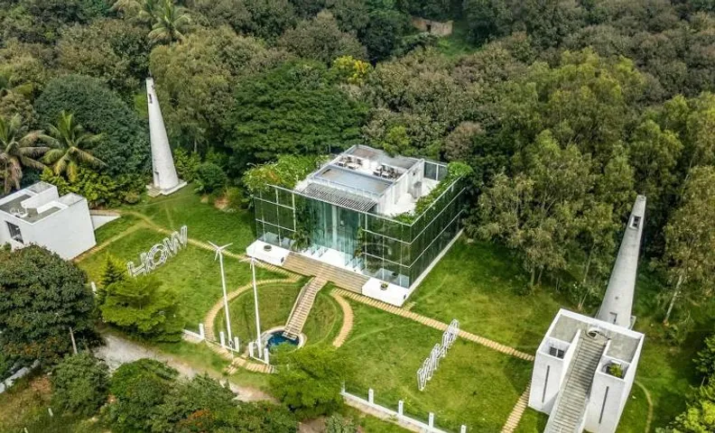 Crystal Hall Spacez 4BHK Glass Villa w/Sunken Pool
