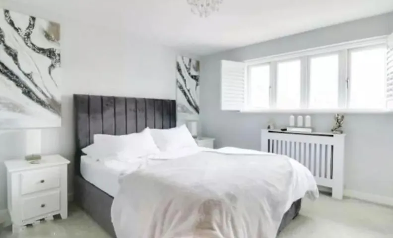 Recently renovated,modern house. train station