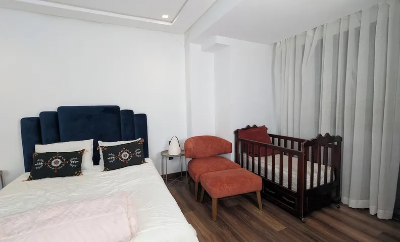 해변가 럭셔리 빌라, 멋진 수영장 있음