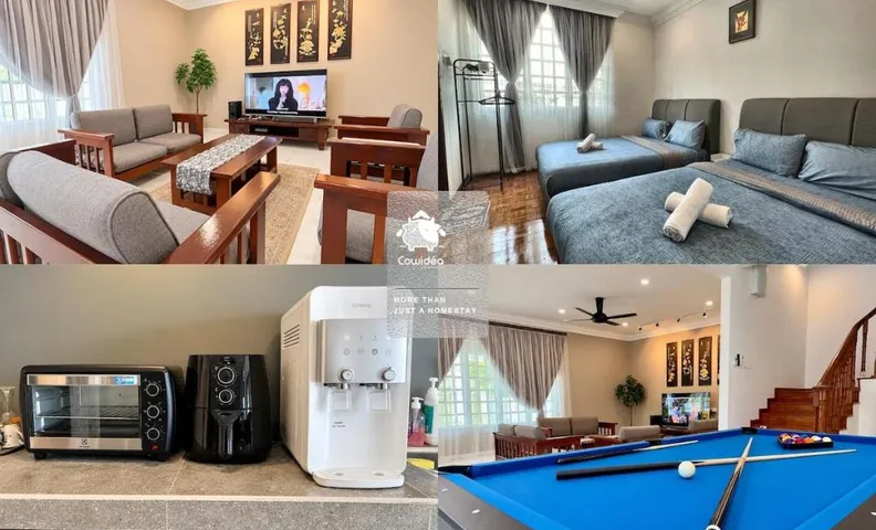 【JB Mahkota】Family Retreat | Pool Table | 16 Pax #Cowidea