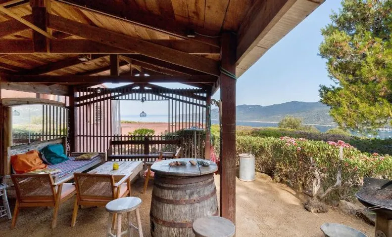Casa Pargulitu, vue Mer