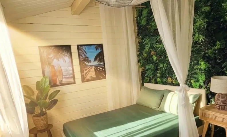 Chalet "BALI" avec sauna, terasse et jardin