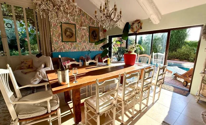Mas L EPICURE- Charming Provence B&B, Apartment, Pool & Vines