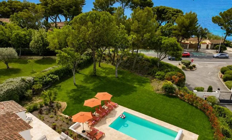 Villa face à la Mer - Golfe de Saint-Tropez - Piscine - Plage à 50 mètres