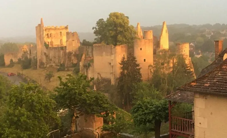 Chez Fred avec vue sur le Château
