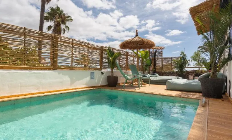 Villa Oceania B, piscina climatiz