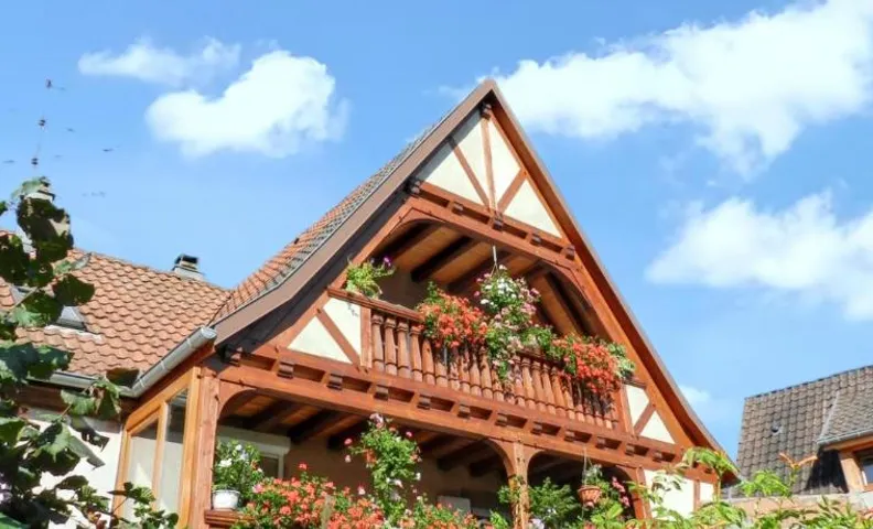 Maison charmante avec vue sur la montagne à Triembach-au-Val