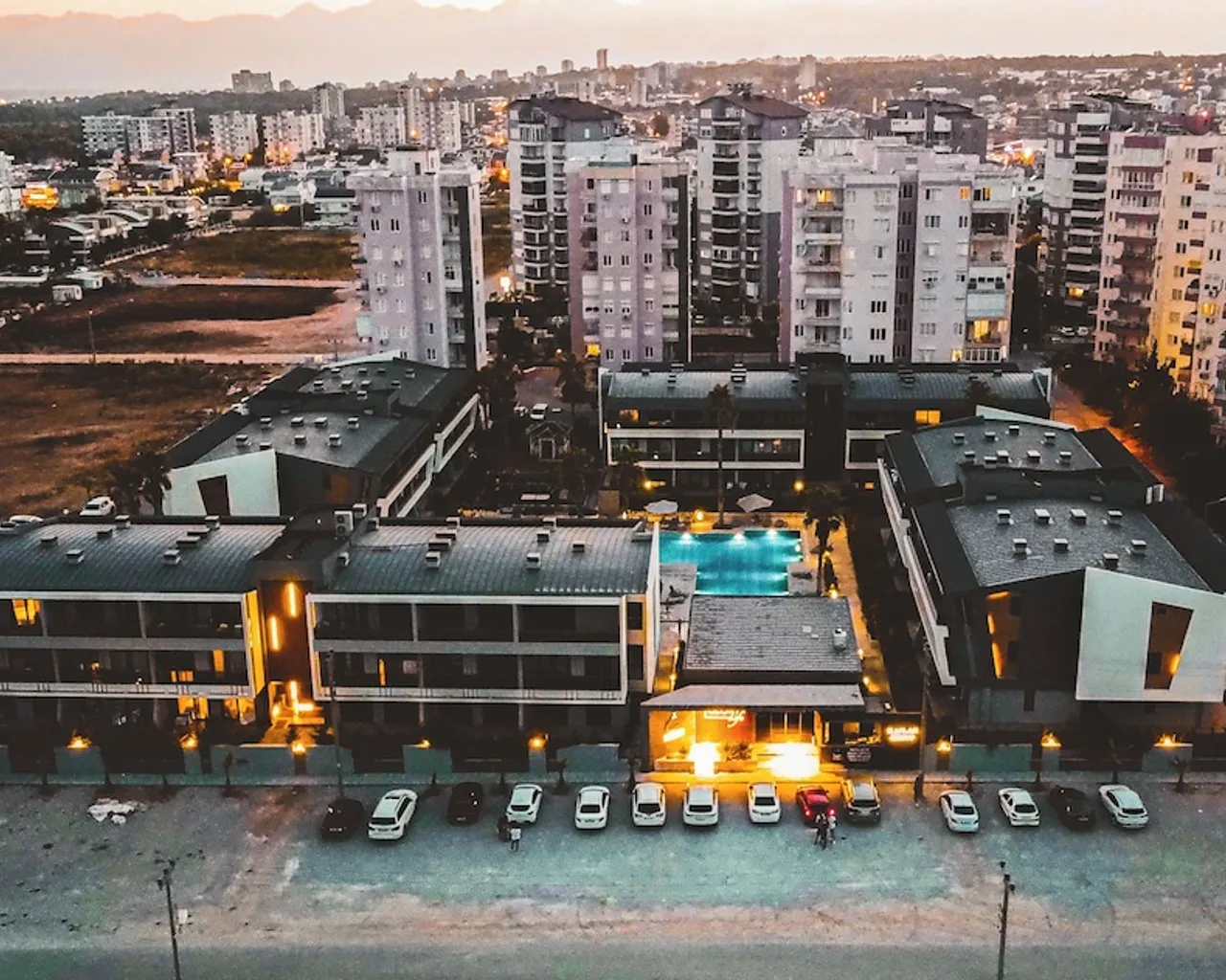 숙소 앞
