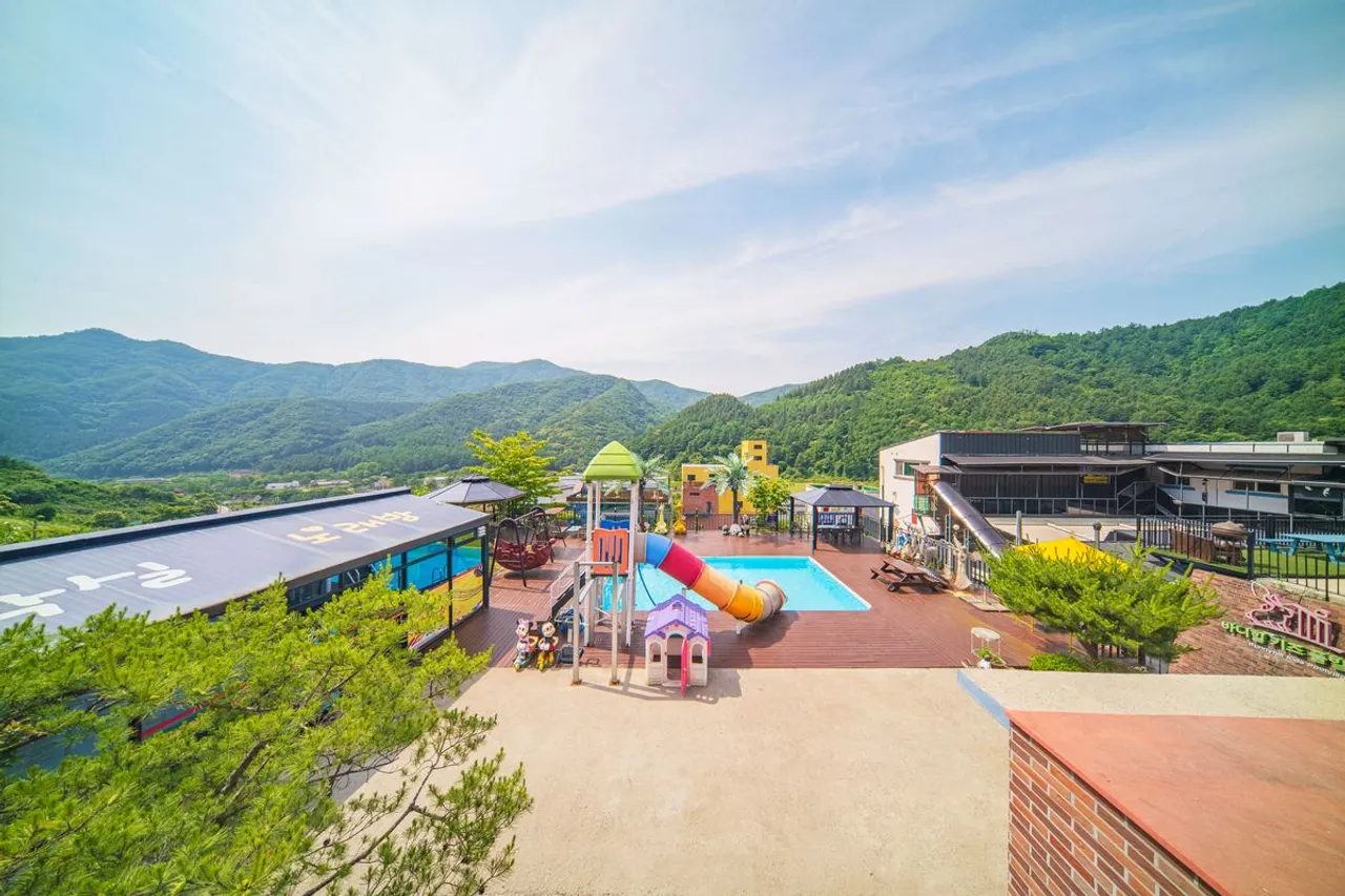가평 끌레르 키즈 풀빌라 사진