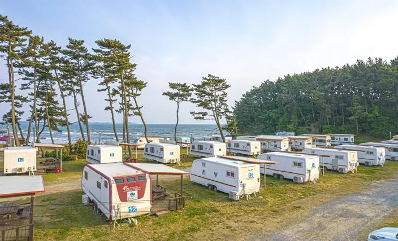 태안 몽산포홀리데이파크카라반 캠핑