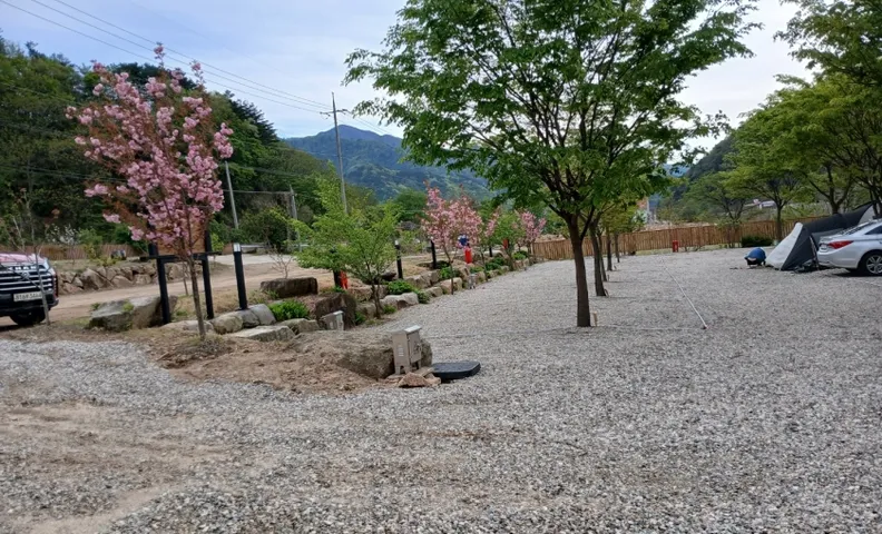 인제 리버백담 캠핑장
