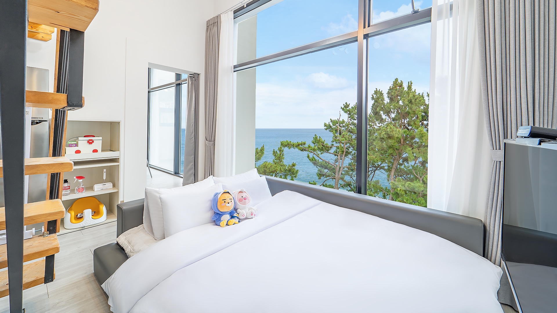 여수 씨앤블루 키즈 가족 오션뷰 펜션 5