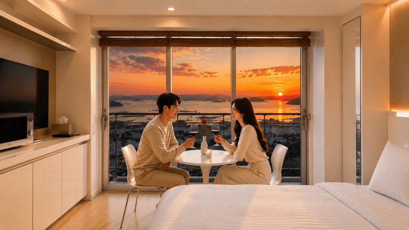 디럭스 오션뷰 테라스