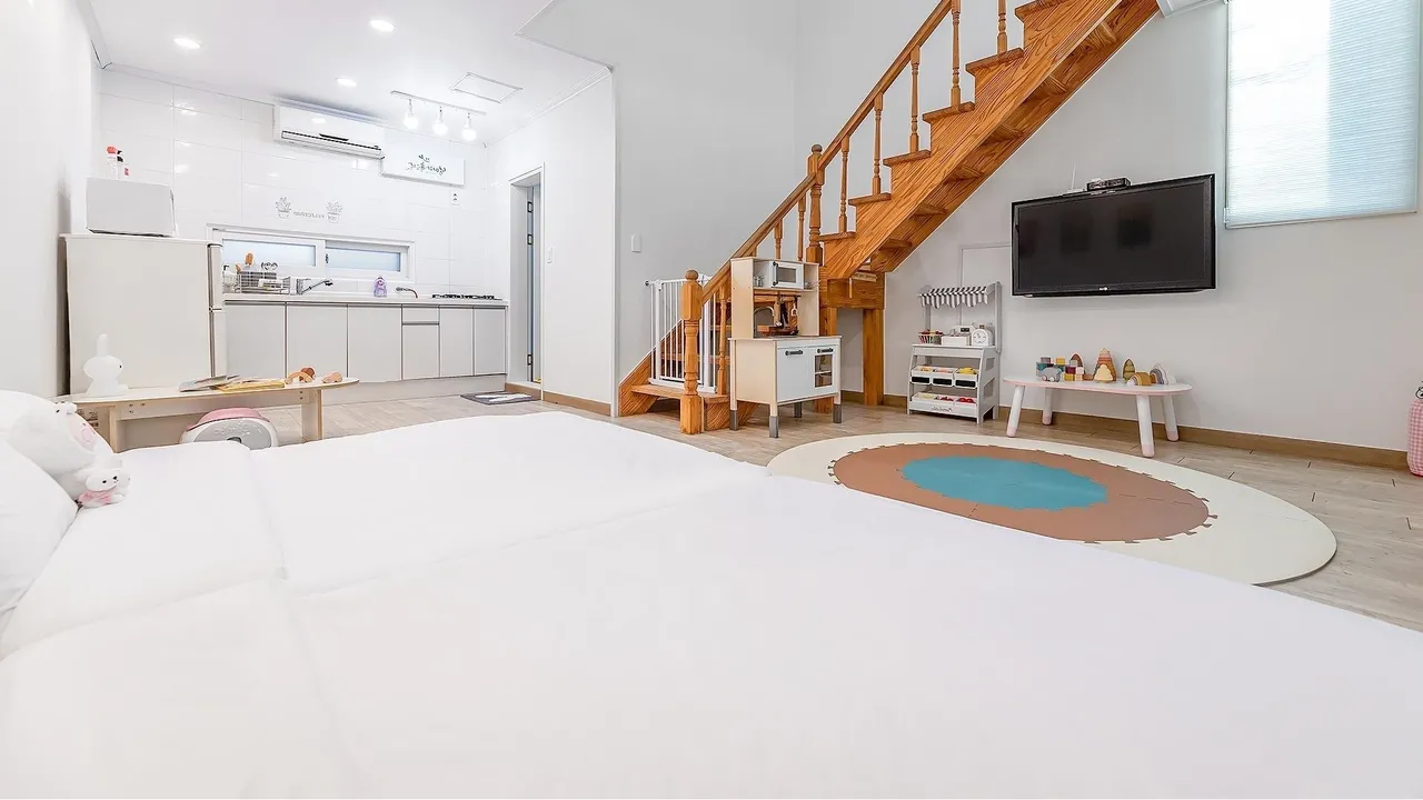 봄 키즈 가족 스파 펜션 사진