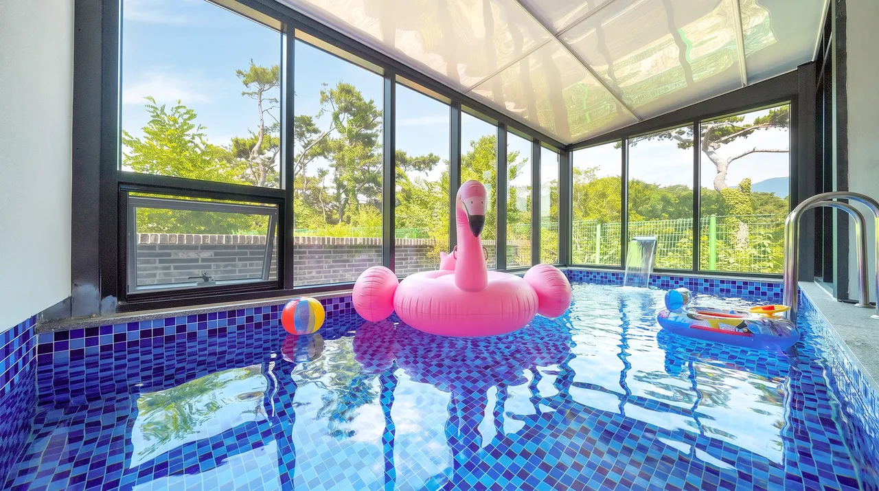 블리블리 키즈 독채 미온수 풀빌라 사진